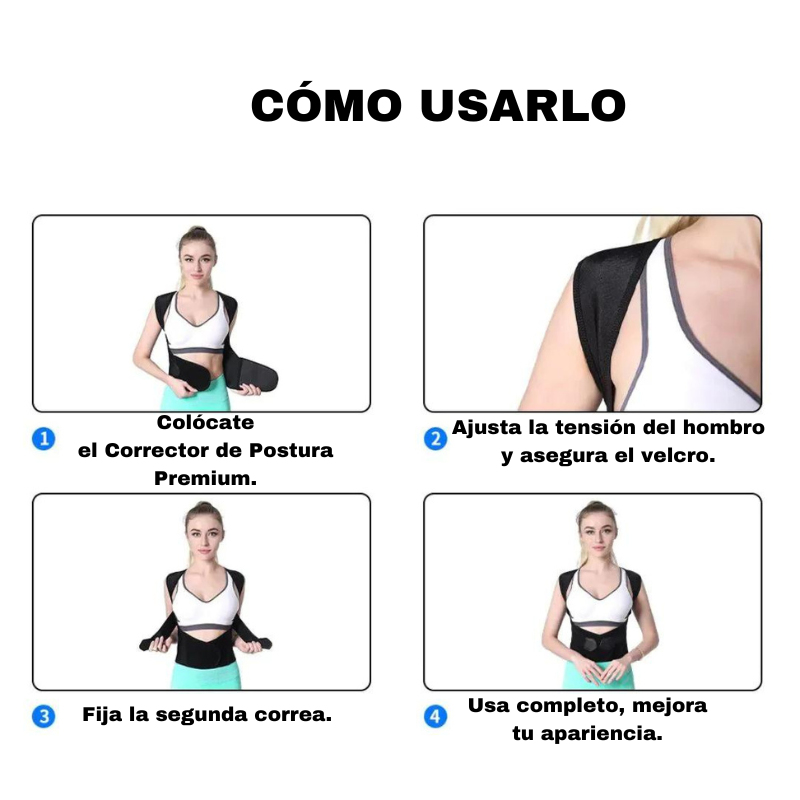 corrector de postura backpost