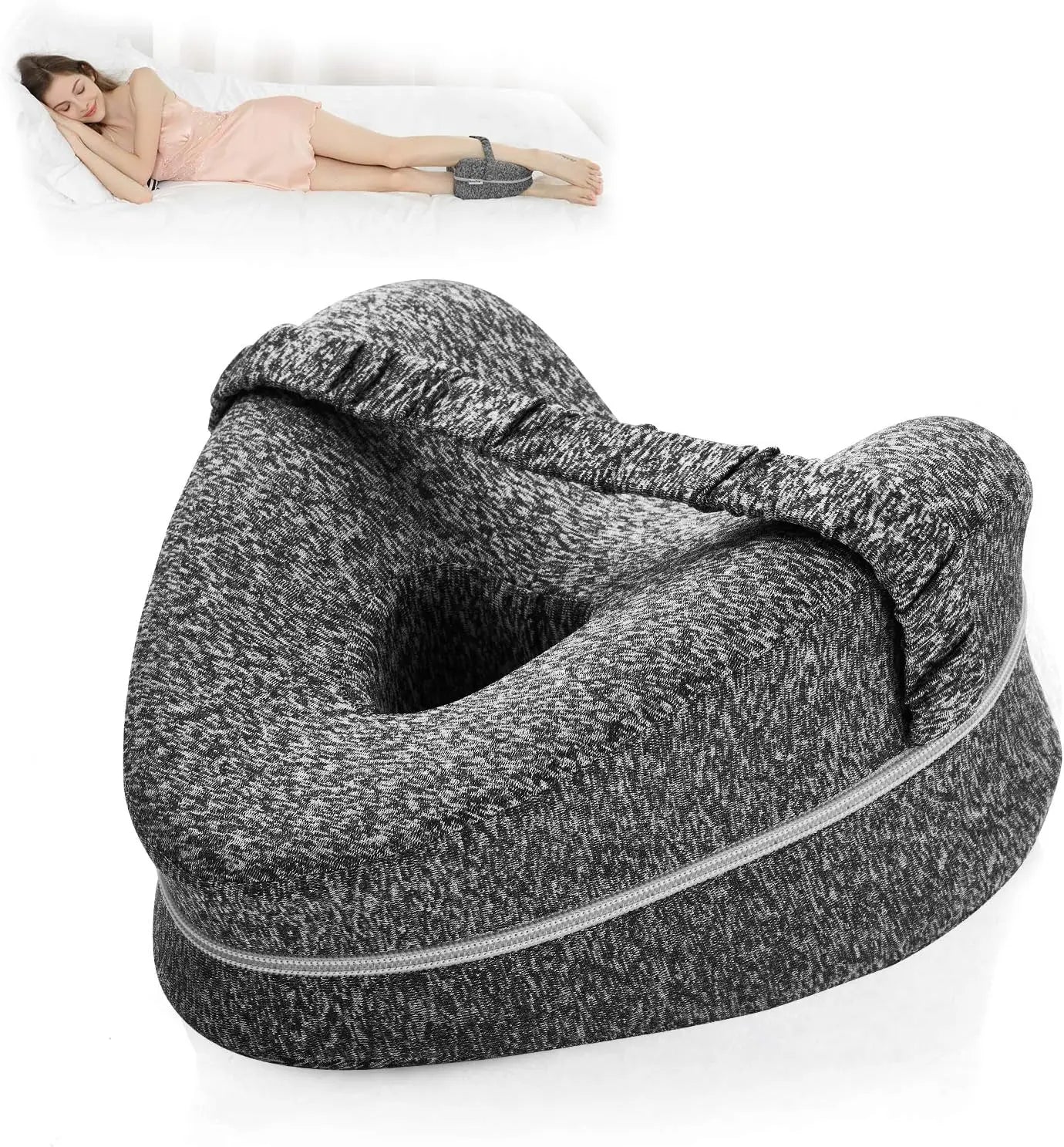 ALMOHADA VISCOELÁSTICA | PARA EL DESCANSO DE PIERNAS | ORTOPÉDICA