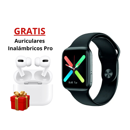 Smartwatch Pro + DE REGALO Auriculares Bluetooth Pro