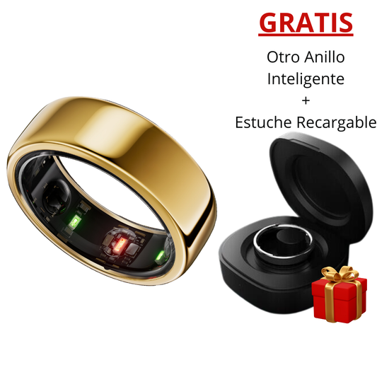 ANILLO INTELIGENTE + REGALO OTRO ANILLO y ESTUCHE CARGA