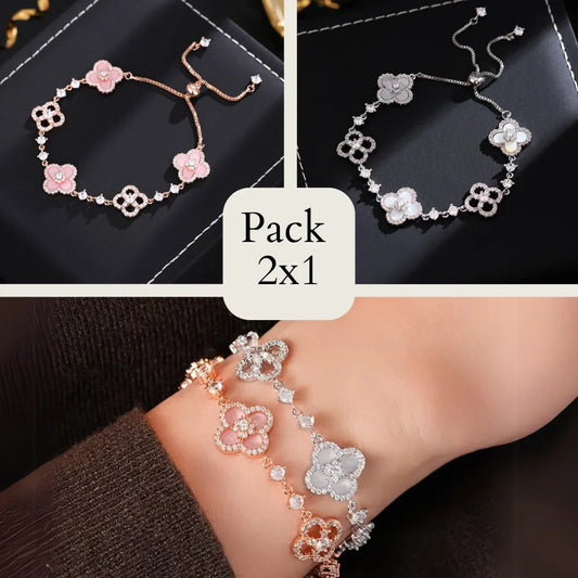 Pack 2x1: Pulseras Fortuna Cleef